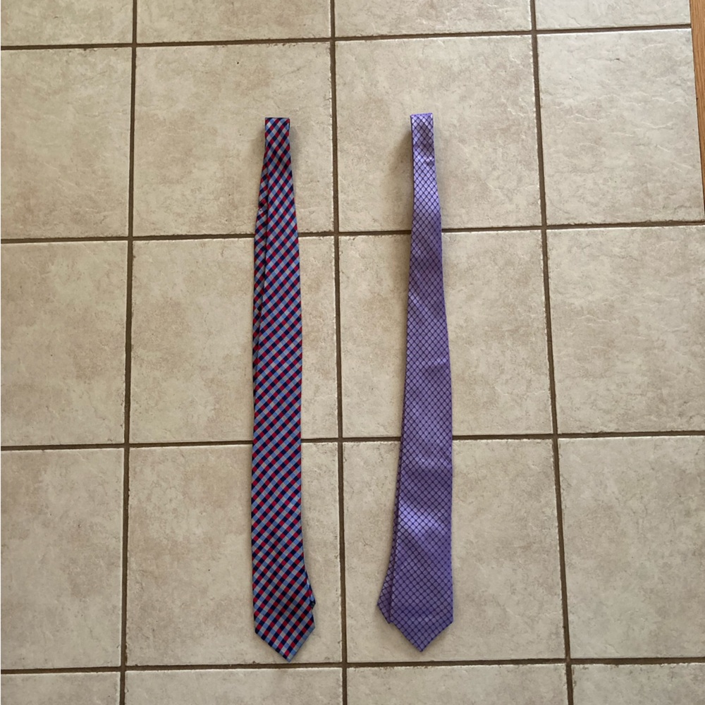 2 Dress Ties- Nautica & IZOD